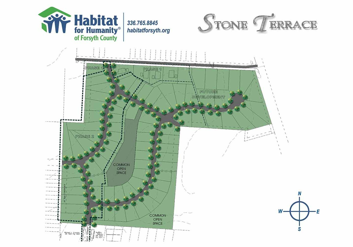 Development - Stone Terrace Phased Map-Habitat